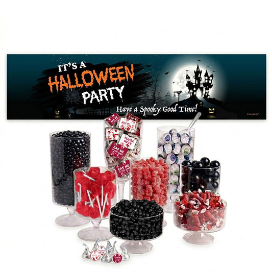 Halloween Spooky House Deluxe Candy Buffet