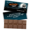 Personalized Halloween Spooky Invite Hershey's Milk Chocolate Bar & Wrapper