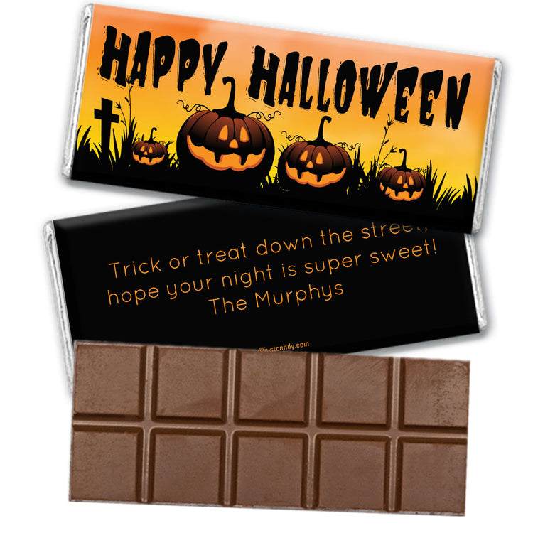 Halloween Chocolate Bars