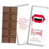 Personalized Halloween Vampire's Kiss Hershey's Milk Chocolate Bar & Wrapper
