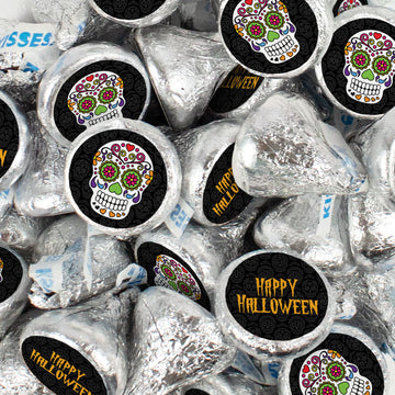 Happy Halloween Skull Hershey's Kisses Candy