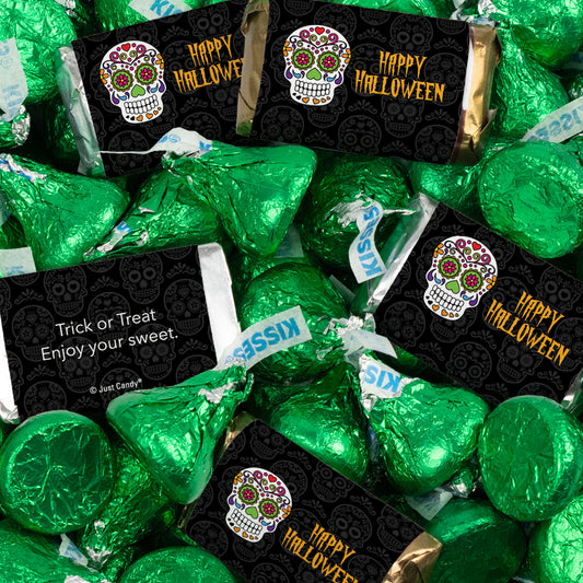 Halloween Skulls Hershey's Miniatures and Kisses