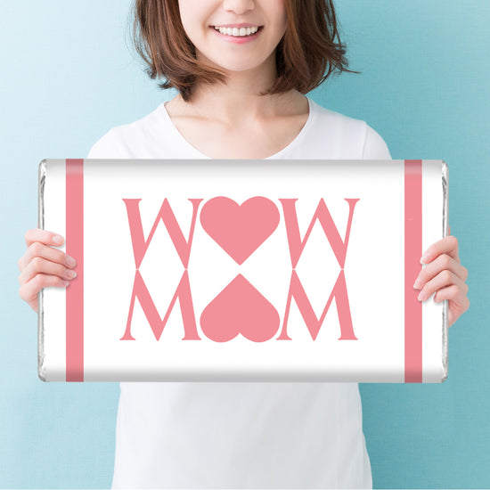 Personalized Mother's Day Heart Giant 5lb Hershey's Chocolate Bar ...