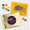 Personalized Mardi Gras Golden Elegance Candy Favor Bag - M&Ms or Skittles