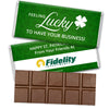 Personalized St. Patrick's Day Feeling Lucky Add Your Logo Hershey's Milk Chocolate Bar & Wrapper