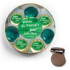 Personalized Happy St. Patrick's Day Chocolate Covered Oreo Cookies Gift Tin
