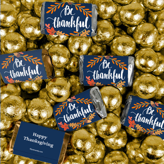 Fall Candy Be Thankful Hershey's Miniatures and Chocolate Mix