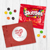 Personalized First Aid Heart Candy Favor Bag - M&Ms or Skittles