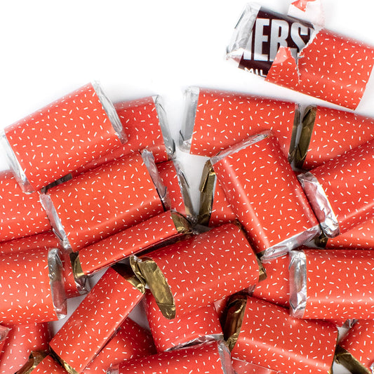 Wrapped Hershey's Miniatures - Fall Colors