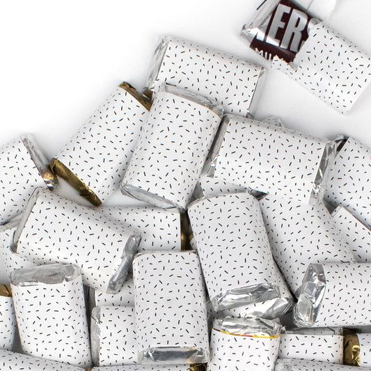 Wrapped Hershey's Miniatures - Holiday Colors