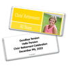 Retirement Personalized Chocolate Bar Wrappers Photo Colorblock