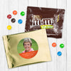 Personalized Retirment Color Block Milk Chocolate M&Ms
