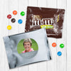 Personalized Retirment Color Block Milk Chocolate M&Ms