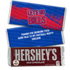 Personalized Bills Football Party Hershey's Hershey's Milk Chocolate Bar & Wrapper