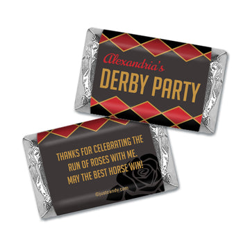 Personalized Derby Party Mini Wrappers