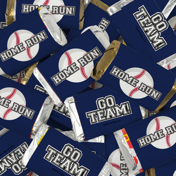 Baseball Go Team! Wrapped Hershey's Miniatures