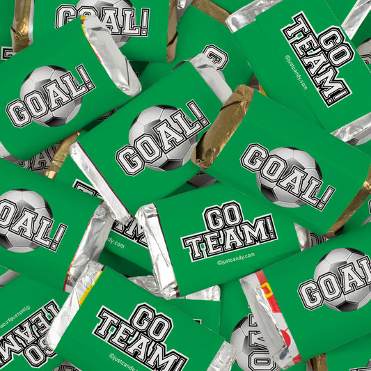 Soccer Go Team! Wrapped Hershey's Miniatures