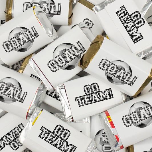 Soccer Go Team! Wrapped Hershey's Miniatures
