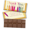 Teacher Appreciation Personalized Hershey's Milk Chocolate Bar Crayon
