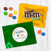 Personalized Teacher Appreciation Colorful Thank You Peanut M&Ms