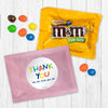 Personalized Teacher Appreciation Colorful Thank You Peanut M&Ms
