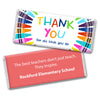 Personalized Colorful Thank You Hershey's Milk Chocolate Bar & Wrapper