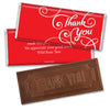 Thank You Personalized Embossed Chocolate Bar Scroll