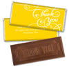 Thank You Personalized Embossed Chocolate Bar Scroll