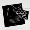 Thank You Personalized Chocolate Bar Wrappers Scroll