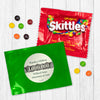 Personalized Business Thanks a Million Candy Favor Bag - M&Ms or Skittles