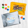 Personalized Colorful Thanks Candy Favor Bag - M&Ms or Skittles