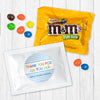 Personalized Colorful Thanks Candy Favor Bag - M&Ms or Skittles