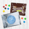 Personalized Business Thank You Scroll Candy Favor Bag - M&Ms or Skittles