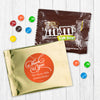 Personalized Business Thank You Scroll Candy Favor Bag - M&Ms or Skittles