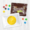 Personalized Business Thank You Scroll Candy Favor Bag - M&Ms or Skittles