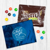 Personalized Business Thank You Scroll Candy Favor Bag - M&Ms or Skittles