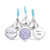 Personalized Wedding Swirl Heart Hershey's Kisses