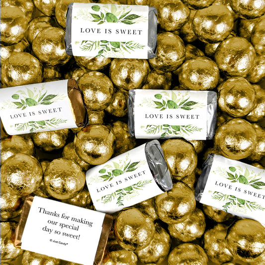 Wedding Candy Love is Sweet Hershey's Miniatures and Chocolate Mix