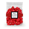 Personalized Wedding Love is Sweet Candy Coated Popcorn 3.5oz Bag