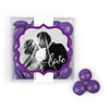 Personalized Wedding Photo Love JUST CANDY® favor cube with Just Candy Milk Chocolate Minis