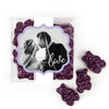 Personalized Wedding Photo Love JUST CANDY® favor cube with Gummy Bears