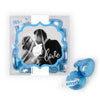 Personalized Wedding Photo Love JUST CANDY® favor cube with Hershey's Kisses