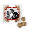 Personalized Wedding Photo JUST CANDY® favor cube with Prosecco Cordials