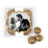 Personalized Wedding Photo JUST CANDY® favor cube with Prosecco Cordials