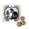 Personalized Wedding Photo JUST CANDY® favor cube with Prosecco Cordials
