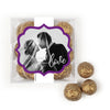 Personalized Wedding Photo JUST CANDY® favor cube with Prosecco Cordials