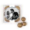 Personalized Wedding Photo JUST CANDY® favor cube with Prosecco Cordials