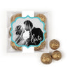 Personalized Wedding Photo JUST CANDY® favor cube with Prosecco Cordials