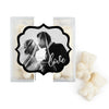 Personalized Wedding Photo Love JUST CANDY® favor cube with Sugar Sanded Gummy Bears
