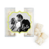 Personalized Wedding Photo Love JUST CANDY® favor cube with Sugar Sanded Gummy Bears